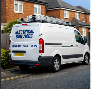 Van on site